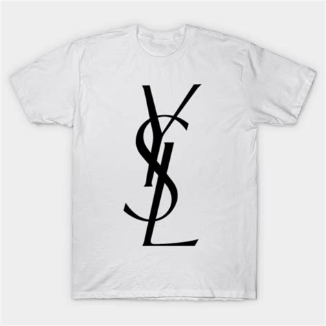 ysl logo shirt|ysl graphic tees.